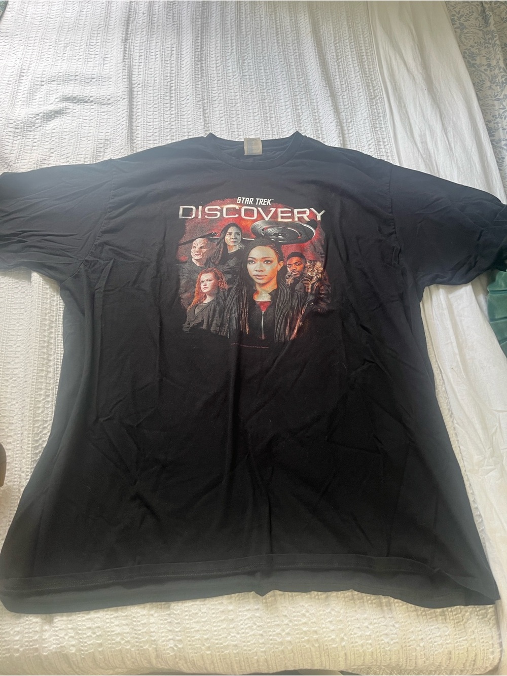 Port & Company Black Star TrekCotton Tee - 3XL🛸
